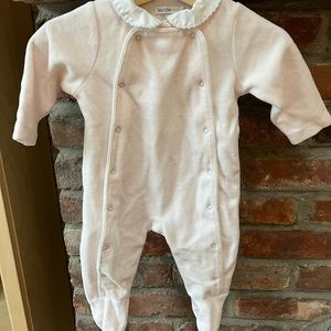 Chic footed onesie